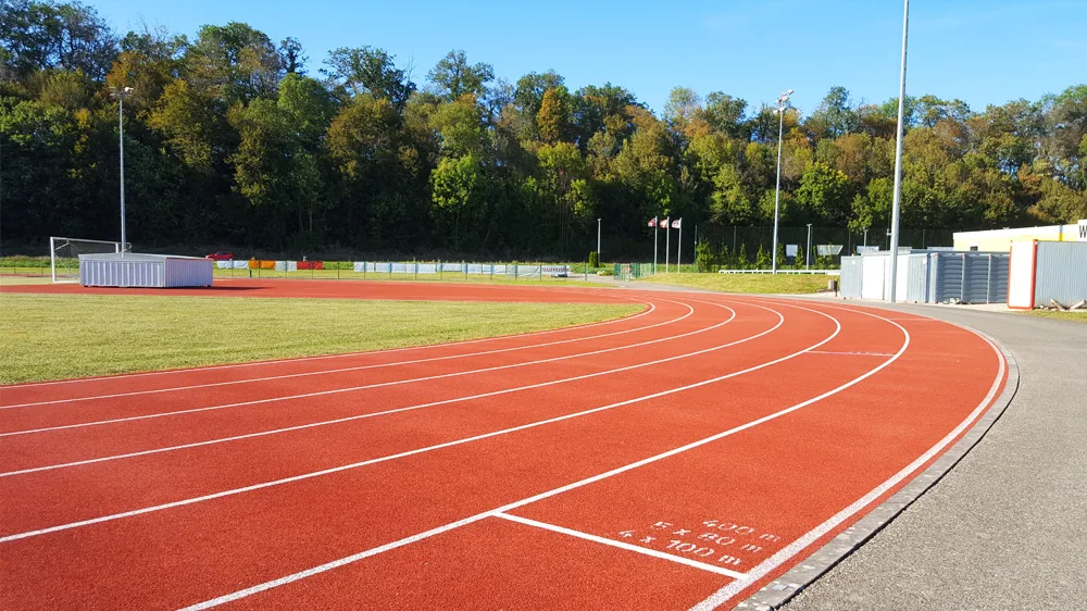 Vue du Centre Sportif des Prés-Domont